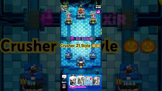 How to CRUSH Opponents Like Crusher21 in Clash Royale [upl. by Wengert53]