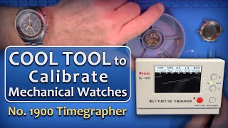 Watchmaking Tools Weishi 1900 Timegrapher Unboxing and Setup [upl. by Aimet494]