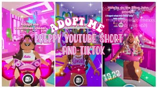 ★ PREPPY ADOPT ME YOUTUBE SHORT AND TIKTOK COMPILATION ★ [upl. by Darej]