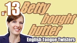 Ecom Anglais Les Virelangues 13100 quotBetty bought butterquot Tongue twister [upl. by Drislane]