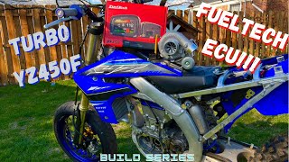 I PUT A FUELTECH 450 ECU ON MY TURBO DIRTBIKE [upl. by Albertine]