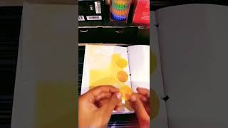 Yellow 💛🟡 journaling 💛🥰😍 journal journalising diy 💛😍🥰 [upl. by Aihsekram]