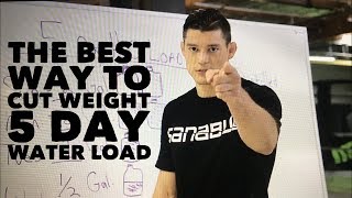 The Best way to Cut Weight 5 Day Water Load [upl. by Lammaj]