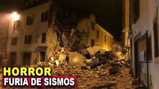 Hace 3 min Italia es remecido por intensos sismos Residentes están huyendo [upl. by Netsirhk]