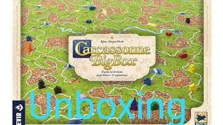 Carcassonne Plus 2022 Devir Big Box Unboxing [upl. by Brandise]