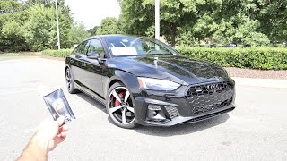 2023 Audi A5 Sportback S Line 45 Start Up Test Drive Walkaround POV and Review [upl. by Moll]