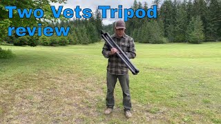 New Two Vets Sporting goods Tripod review [upl. by Serafine]