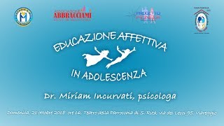 Fede  Persona  Affettività Educazione affettiva in adolescenza [upl. by Ardnac]