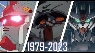 Every Main Gundam’s First Launch 19792023 [upl. by Argent]