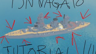 How to make IJN Nagato battleship on Plane Crazy [upl. by Enrol]