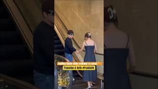 Francine amp Seth fedelin Holding Hands while walking As friend or as a JOWA [upl. by Itirp]