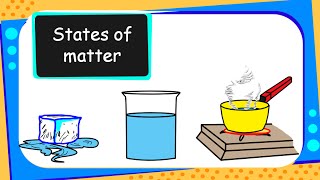 Science  What are Solid Liquid and Gas States of matter  Basic  English [upl. by Eelynnhoj]