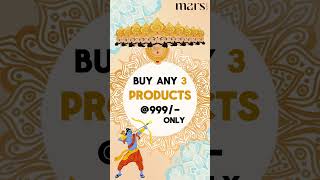 Mars by GHC 🔥 Dussehra Sale Buy 3 for Just ₹999 ONLY dussehra mars marsbyghc sale [upl. by Sunshine730]