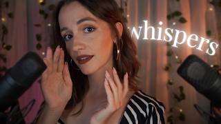 ASMR  UpClose Ear to Ear Whispers ⭐ [upl. by Hembree789]