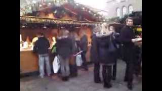 Auf dem Weihnachtsmarkt in Hildesheim am Montag den 23122013 [upl. by Ysteb]