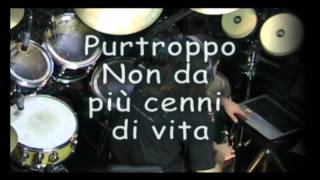 Funny drum video divertente by Livio Campus batterista sfortunato Behind the scene [upl. by Calabresi678]