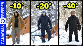 3 Levels of Cold Weather Clothing Cool Cold and Extreme [upl. by Isyad]