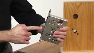 BEST 40H Mortise Lock Installation [upl. by Bolen]