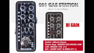 MOOER Micro Preamp 001Gas Station [upl. by Ddene]