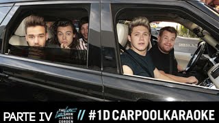 One Direction Carpool Karaoke com James Corden  Parte IV Legendado  PTBR [upl. by Eniortna]