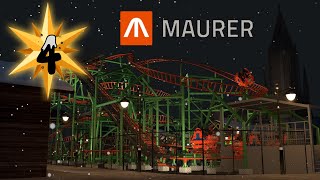 NoLimits 2 Pro Maurer Rides Christmas Spinning Coaster  NL2Rides Christmas Special [upl. by Kennie218]