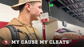 49ers Players Share the Stories Behind Their Cleats 👟  49ers [upl. by Rosenthal]