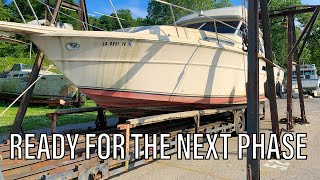 Boat Restoration Getting Ready For the Next Phase [upl. by Aynotal]