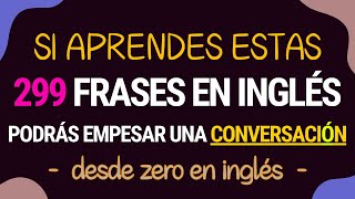 ✅ Aprende estas frases para empesar una conversación en inglés  🧠 Domina el Inglés Fácilmente😱 [upl. by Nitsed]