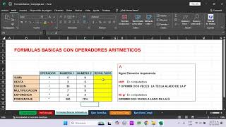 Formulas Basicas y Complejas [upl. by Hocker]