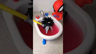 NEVER STOP 🛑 ON SPIDERS viral trend squishy toys spider memes [upl. by Rumpf]