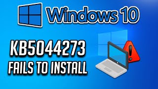 FIX KB5044273 Update Not Installing In Windows 10 [upl. by Dniren]