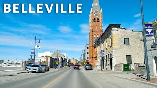 Belleville Downtown Drive 4K  Ontario Canada [upl. by Gildas29]