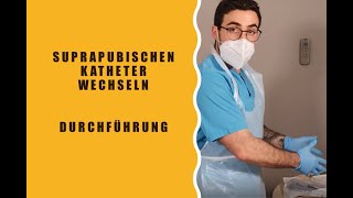 Wechsel eines Suprapubischen Katheters [upl. by Stine]