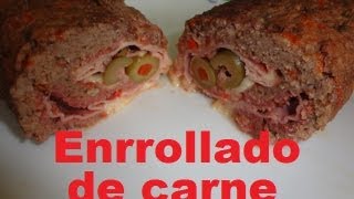 Enrollado de carne Molida receta fácil [upl. by Hiro389]