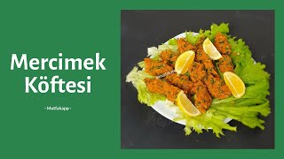 Mercimek Köftesi Tarifi [upl. by Nadaha]