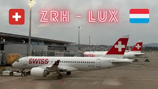 HELVETIC AIRLINES Report Zurich ZRH  Luxembourg LUX  Embraer 190 [upl. by Nonie]