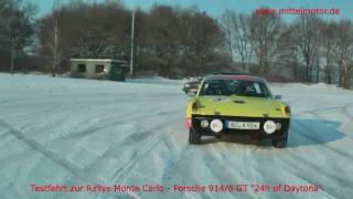 Porsche 9146 GT quot24 hours of Daytona 1971quot Testfahrt für die Rallye Monte Carlo [upl. by Kelsey556]