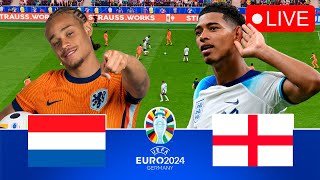 Netherlands vs England Live  UEFA Euro 2024  Full Match amp EAFC 24 Gameplay [upl. by Daryl]