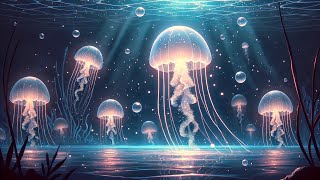 Magical Jellyfish Lullaby – Soothing Underwater Dreams for Kids [upl. by Warenne706]