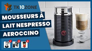 Les 3 meilleurs mousseurs de lait nespresso aeroccino pour un cappuccino parfait [upl. by Zippora]