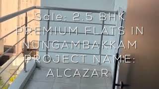 Sale 25 BHK PREMIUM FLATS IN NUNGAMBAKKAM CONTACT  988 486 0101 [upl. by Moreen]