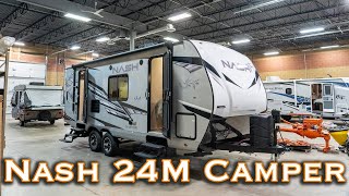 2023 Nash 24M Camper Walkthrough [upl. by Parfitt588]