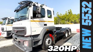 New BharatBenz 5532 BS6  2 Truck Launched  320HP Engine 💪🏻🔥 [upl. by Shirlee]