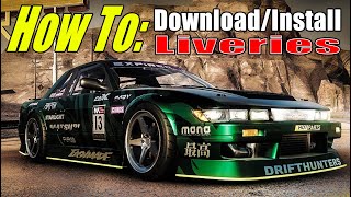 How To Download And Install Liveries Using Kino Mod  CarX Drift Racing Online [upl. by Izak]