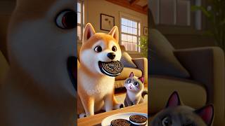 Cute Dog Oreo🙌🍀 dog cat cute funnyvideo puppy funny doglover shorts [upl. by Ramso673]