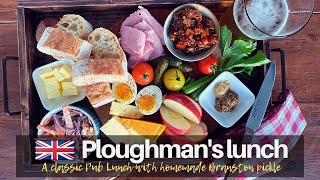 How to make a classic Ploughmans lunch  British recipes [upl. by Frankie]