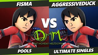 DAT MM 336  Fisma Luigi Mii Brawler Vs AggressiveDuck Mii Brawler Smash Ultimate  SSBU [upl. by Norra534]