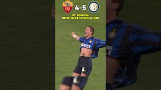 ROMA  INTER 199899 45 • Una delle Partite più Belle della Storia🤯🔥 [upl. by Liemaj]