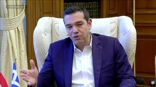 TSIPRAS BEKLAGT Türkische Kampfbomber bedängten meinen Hubschrauber [upl. by Floeter]