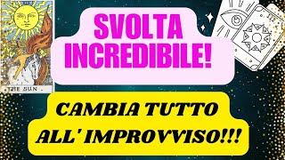 SVOLTA INCREDIBILE cambia tutto allimprovvisotarocchiinterattivi [upl. by Aizti986]